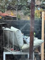 Gratis Havsten loungebank (IKEA) - Frame OK, kussens vies, Ophalen of Verzenden, Gebruikt, Metaal