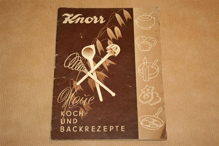 Zeldzaam receptenboekje Knorr - Circa 1935 !!, Boeken, Kookboeken, Gelezen, Italië, Ophalen of Verzenden