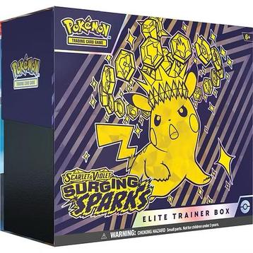 Pokémon Surging Sparks elite trainer box beschikbaar voor biedingen