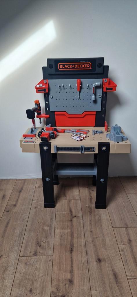 Smoby Black & Decker Werkbank Speelgoed, Kinderen en Baby's, Speelgoed | Overig, Ophalen