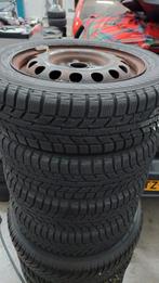 Winterbanden Peugeot 107 108 Citroen C1 Aygo Cuore 155/65/14, 14 inch, Gebruikt, 155 mm, Banden en Velgen