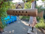 Boomstam hanglamp, Huis en Inrichting, Lampen | Hanglampen, Ophalen, Minder dan 50 cm