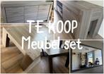 Grijze meubel set, Huis en Inrichting, Tafels | Eettafels, Ophalen, Rechthoekig