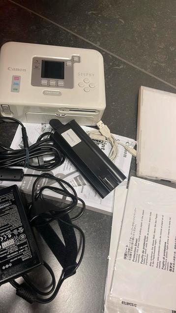 Canon selphy foto printer beschikbaar voor biedingen