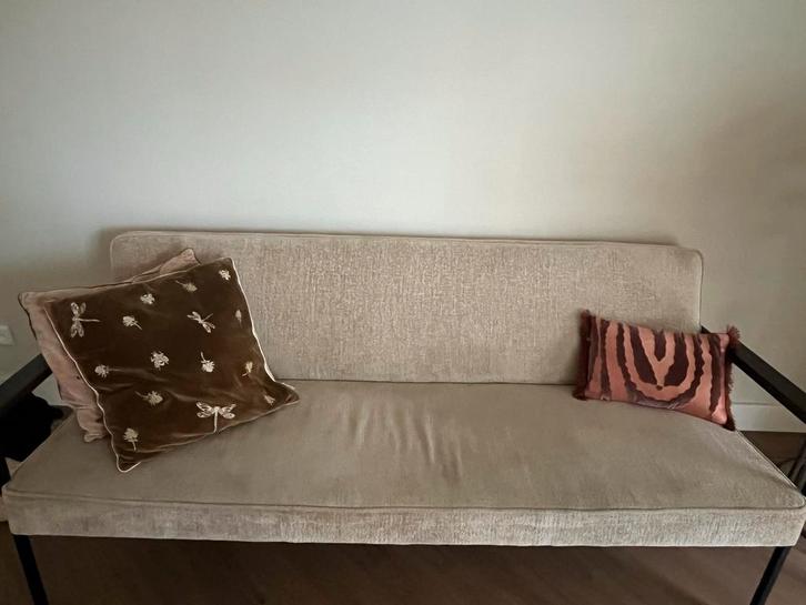 Woood bank 78x185x80 cm (HxBxD), Huis en Inrichting, Banken | Bankstellen, Zo goed als nieuw, Rechte bank, Driepersoons, 150 tot 200 cm
