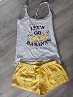 Primark dames shortama 'Banana', Kleding | Dames, Primark, Ophalen of Verzenden, Zo goed als nieuw, Maat 34 (XS) of kleiner