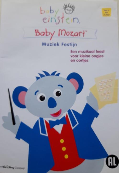 Baby Einstein Baby Mozart Krasvrije dvd, Cd's en Dvd's, Dvd's | Kinderen en Jeugd, Zo goed als nieuw, Film, Avontuur, Ophalen of Verzenden