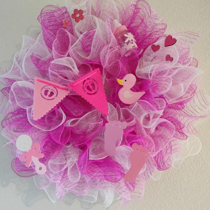 geboorte krans, Kinderen en Baby's, Kraamcadeaus en Geboorteborden, Nieuw, Kraamcadeau, Ophalen of Verzenden