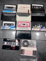 10 cassettes diverse merken, Cd's en Dvd's, Cassettebandjes, Ophalen of Verzenden, Gebruikt, 2 t/m 25 bandjes, Origineel