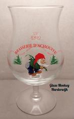 La chouffe bierglas. 33cl, Ophalen of Verzenden, Zo goed als nieuw, Glas of Glazen, Overige merken