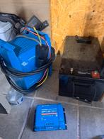 Off grid Set Compleet - Zonnepaneel, Omvormer, Accu, Doe-het-zelf en Verbouw, Zonnepanelen en Toebehoren, Ophalen, Zo goed als nieuw