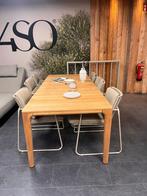 Tuinset Parma Latte | 4 Seasons Outdoor | Showroommodel, Ophalen, Gebruikt, 6 zitplaatsen, Teakhout