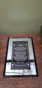 Spiegelkader La Prière du whisky, Ophalen of Verzenden, Nieuw, Reclamebord