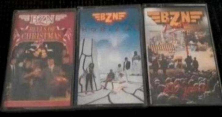 Cassettebandjes BZN, George Baker, Piet Veerman, Cd's en Dvd's, Cassettebandjes, Zo goed als nieuw, Pop, 2 t/m 25 bandjes, Ophalen of Verzenden