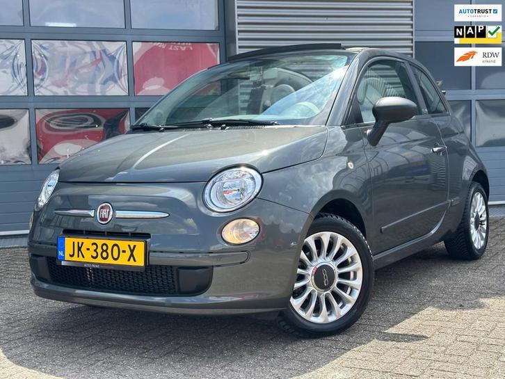 Fiat 500 C 1.2 Lounge Cabrio | Airco | APK | Distr.riem verv, Auto's, Fiat, Bedrijf, Te koop, 500C, ABS, Airbags, Airconditioning