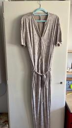 Zgan jumpsuit beige /wit mt 42/44, Verzenden, Zo goed als nieuw, Maat 42/44 (L), Overige kleuren
