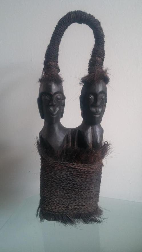Origineel Afrikaans huwelijksbeeld., Antiek en Kunst, Kunst | Niet-Westerse kunst, Ophalen of Verzenden