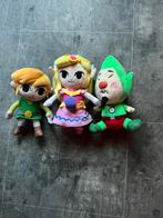 3x The Legend of Zelda Plushies HD – Link, Zelda & Tingle, Ophalen of Verzenden, Zo goed als nieuw, Overige typen