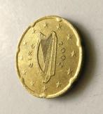Ierland 20 eurocent 2002, Postzegels en Munten, Verzenden, Ierland, 20 cent, Losse munt