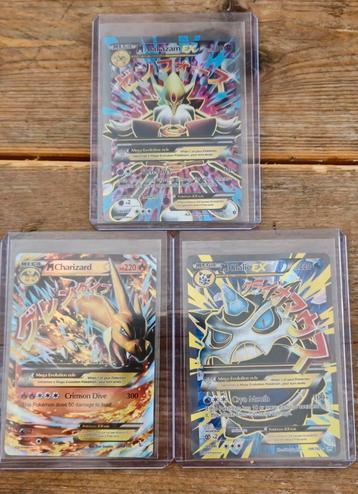 M Charizard Ex, M Alakazam EX en M Glalie EX beschikbaar voor biedingen