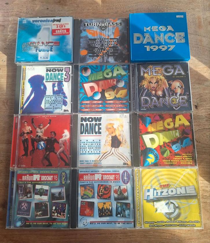 Diverse Dance CD Collectie, Cd's en Dvd's, Cd's | Dance en House, Gebruikt, Dance Populair, Boxset, Ophalen of Verzenden