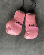 Sleutelhanger roze bokshandschoentjes, Ophalen of Verzenden, Gebruikt, Bokshandschoenen