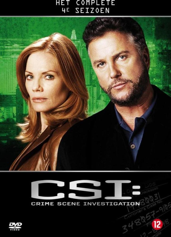 CSI: Crime Scene Investigation - Seizoen 4 ( nieuw in seal ), Cd's en Dvd's, Dvd's | Tv en Series, Nieuw in verpakking, Actie en Avontuur