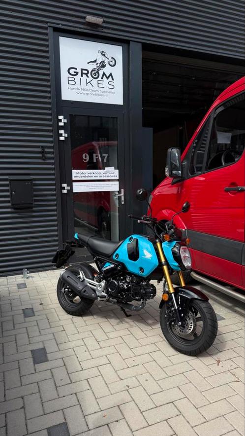 Honda MSX Grom 5 bak 125cc A1 mini bike motor camper blue, Motoren, Motoren | Honda, Bedrijf, Naked bike, 11 kW of minder, 1 cilinder