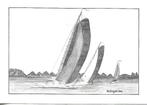 Prov. Friesland- -Skûtsjesilen., Verzenden, 1980 tot heden, Ongelopen, Friesland