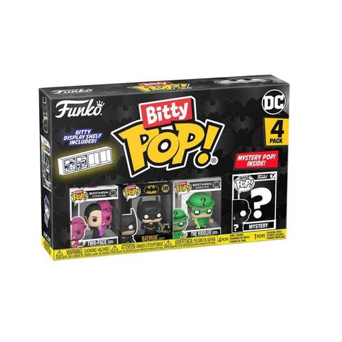 Batman 85th Anniversary Bitty POP! 4-Pack Vinyl Figure, Two, Verzamelen, Poppetjes en Figuurtjes, Nieuw, Ophalen of Verzenden
