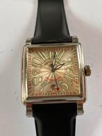 Franck Muller Cortez 10000 Conquistador horloge, Gebruikt, Staal, Polshorloge, Kunststof