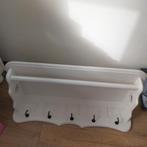 ==Prachtige witte regaal / kapstok voor de babykamer==, Ophalen of Verzenden, Zo goed als nieuw, Kapstokje