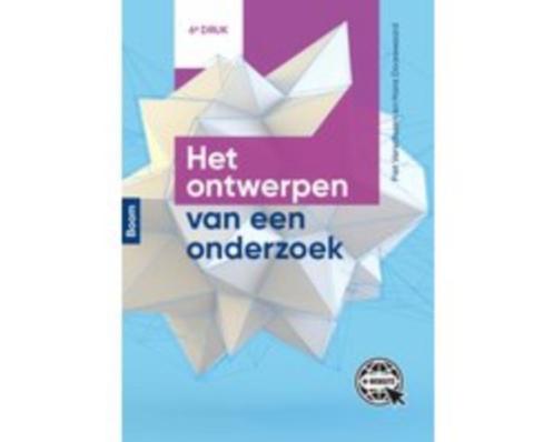 Het ontwerpen van een onderzoek 9789024427819, Boeken, Studieboeken en Cursussen, Zo goed als nieuw, HBO, Beta, Verzenden