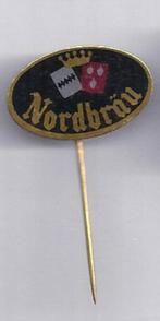 Sp100 speldje nordbrau bier, Verzamelen, Speldjes, Pins en Buttons, Ophalen of Verzenden, Gebruikt, Overige onderwerpen, Speldje of Pin