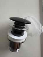 Zwart matte afvoerstop, Doe-het-zelf en Verbouw, Buizen en Afvoer, Overige materialen, Overige typen, Nieuw, Ophalen of Verzenden