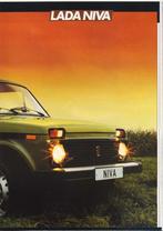 Folder Lada Niva 4x4 terreinwagen (vaz 2121) bestel & cabrio, Ophalen of Verzenden, Zo goed als nieuw, Overige merken