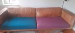 Prachtige kleurrijke vierzits bank, Huis en Inrichting, Banken | Bankstellen, Ophalen, Gebruikt, 75 tot 100 cm, Rechte bank