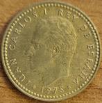 SPANJE 1 peseta 1975 (*78) Royal Mint KM#806 EXTRA FINE .., Postzegels en Munten, Munten | Europa | Niet-Euromunten, Ophalen of Verzenden