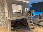 Kinderbed hoogslaper met veranda, Ophalen, Zo goed als nieuw, Hoogslaper