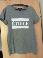 T-Shirt Amisu Grijs Etoile Maat M, Maat 38/40 (M), Ophalen of Verzenden, Korte mouw, Grijs
