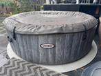 Intex PureSpa Greywood 6 persoons jacuzzi - Gebruikt, Ophalen, Gebruikt, Afdekzeil, Opblaasbaar