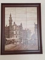 Tegeltableau Stadsgezicht Pim Andriga in Lijst uit 1978, Ophalen