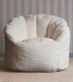 Fluffy Schelp Poef  H&M, Ophalen, Rond, Zo goed als nieuw, Stof