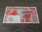Bijna UNC biljet 25 gulden Roodborstje, 1989, Postzegels en Munten, Bankbiljetten | Nederland, Ophalen of Verzenden, 25 gulden