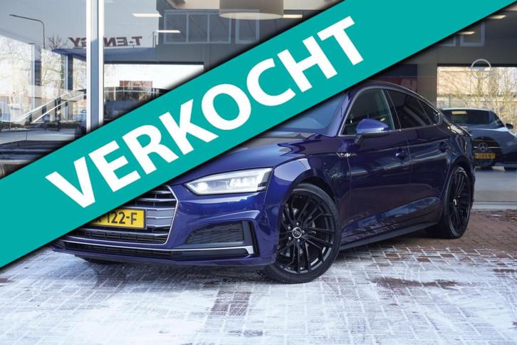 Audi A5 Sportback 35 TFSI Sport S-line edition Automaat | Ai, Auto's, Audi, Bedrijf, Te koop, A5, ABS, Airbags, Airconditioning
