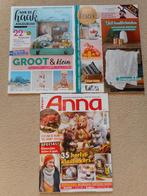 3 haaktijdschriften samen € 10,00, Hobby en Vrije tijd, Breien en Haken, Ophalen of Verzenden, Nieuw, Haken, Patroon of Boek