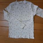 HEMA t- shirt lange mouw beige bruine bloemen maat 122/128, Meisje, Ophalen of Verzenden, Zo goed als nieuw, Shirt of Longsleeve