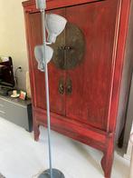 Staande lamp met 3 lampen., Ophalen, Zo goed als nieuw, Metaal