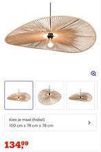 Grote Ronde Hanglamp Naturel - 78cm, Nieuw, Ophalen of Verzenden, 75 cm of meer, Stof