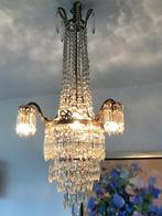 Antieke kristallen kroon, Antiek en Kunst, Antiek | Lampen, Ophalen